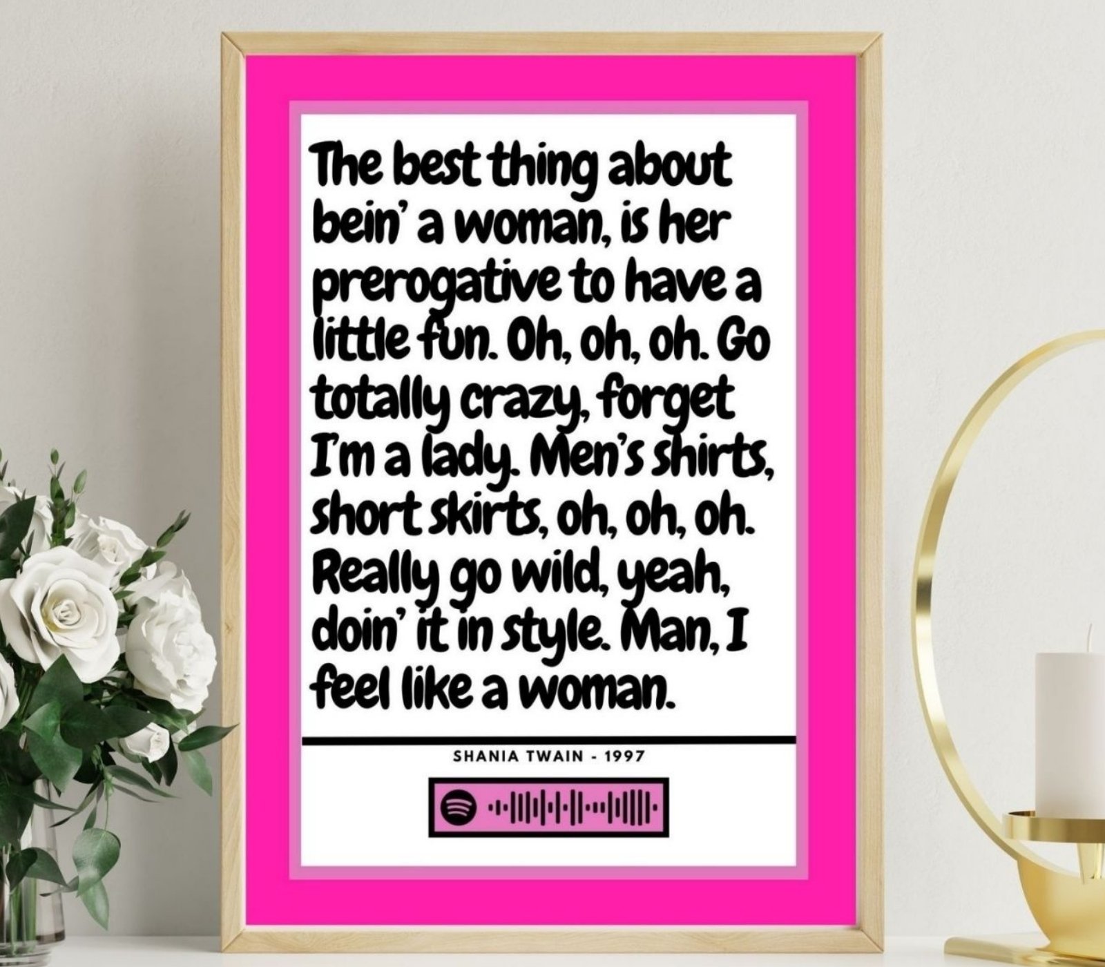 Shania Twain - Man I Feel Like a Woman