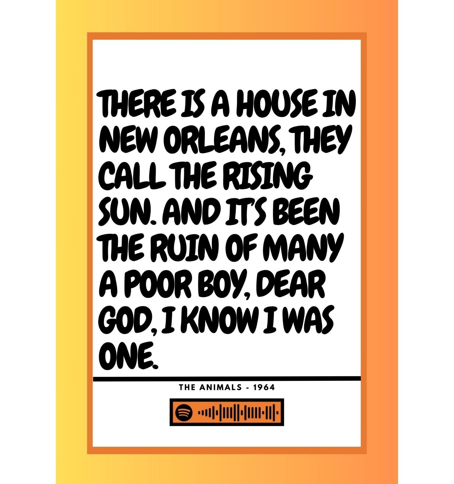 The Animals - House of the Rising sun