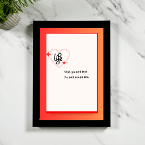 Portrait Framed Art Print U2 - Beautiful Day (1)