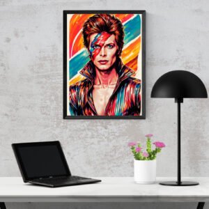 Portrait Framed Art Print Portrait - Ziggy Stardust