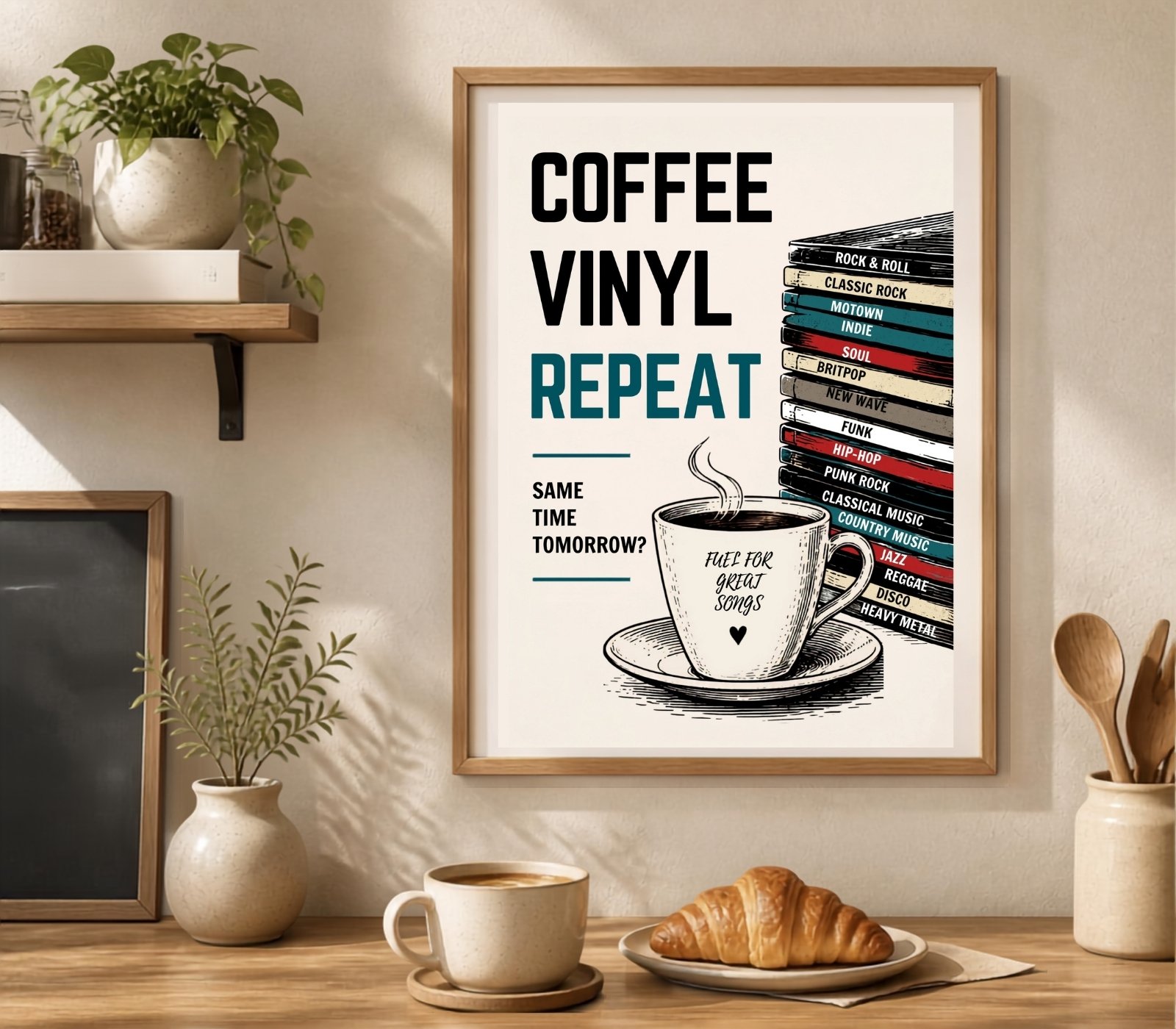 Coffee, Vinyl, Repeat