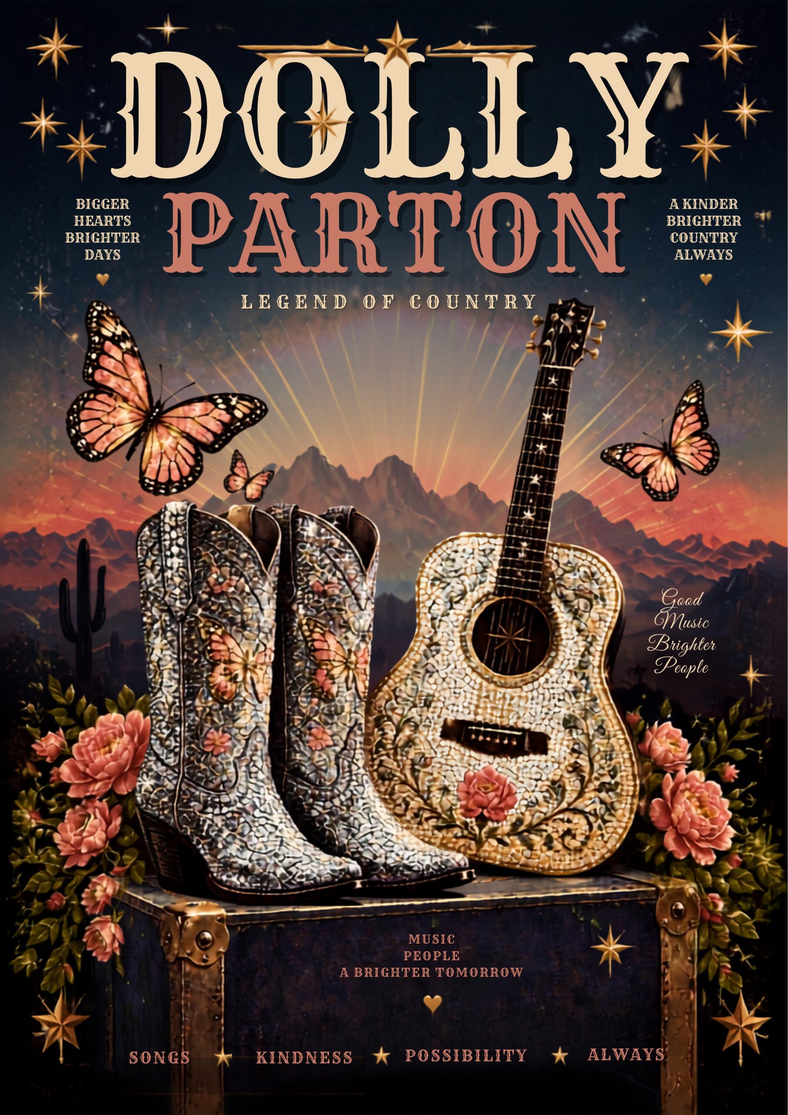 Dolly Parton Rhinestone - Image 2
