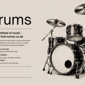 Drums - alternate view