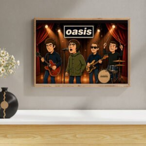 Oasis cartoon
