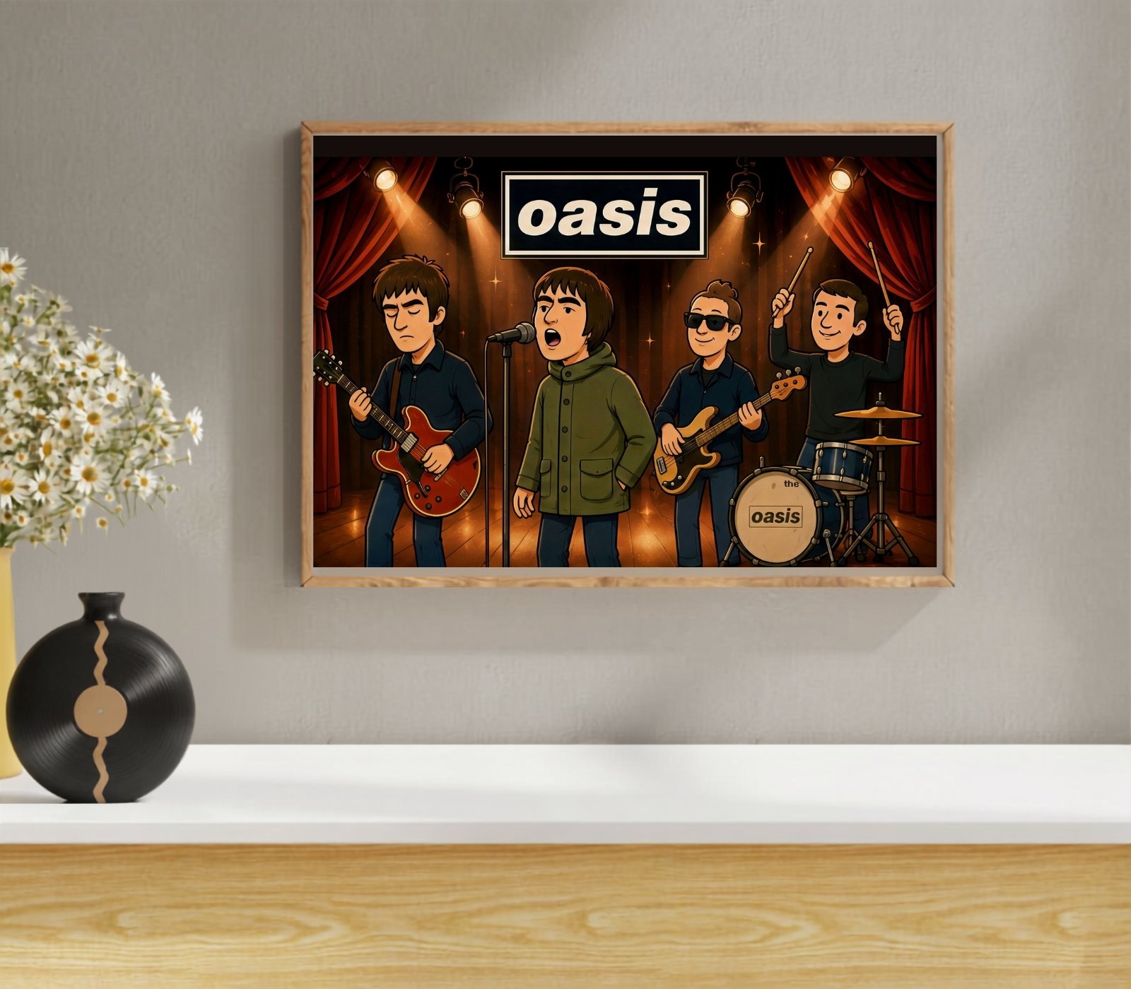 Oasis cartoon