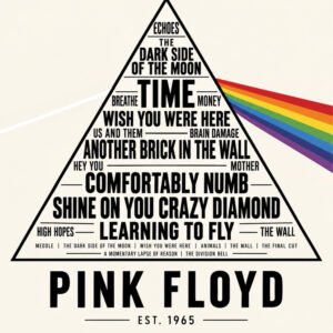 Pink Floyd Lyric Cloud - alternate view