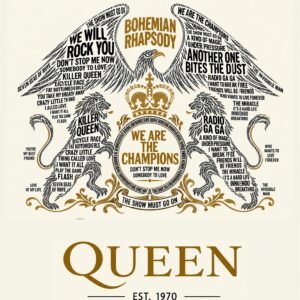 Queen Lyric Cloud - alternate view