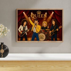 Queen cartoon
