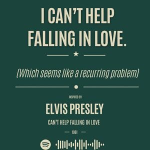 Elvis – Can’t Help Falling in Love - alternate view