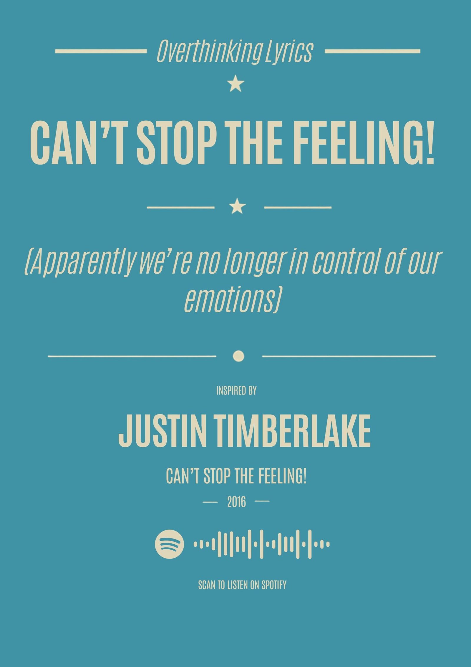 Justin Timberlake - Can't Stop the Feeling - Image 2